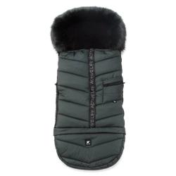 Śpiworek Miu-Mio Everest Dark Green do wózka i na sanki Adamex